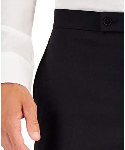 Men's Classic-Fit UltraFlex Stretch Black Solid Tuxedo Pants Black $38.20 Pants