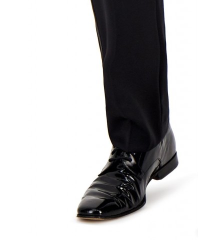 Men's Classic-Fit UltraFlex Stretch Black Solid Tuxedo Pants Black $38.20 Pants