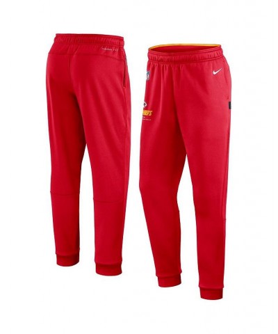 Men's Red Kansas City Chiefs Sideline Logo Performance Pants $47.69 Pants