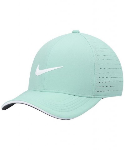 Men's Green Aerobill Classic99 Performance Fitted Hat $26.45 Hats