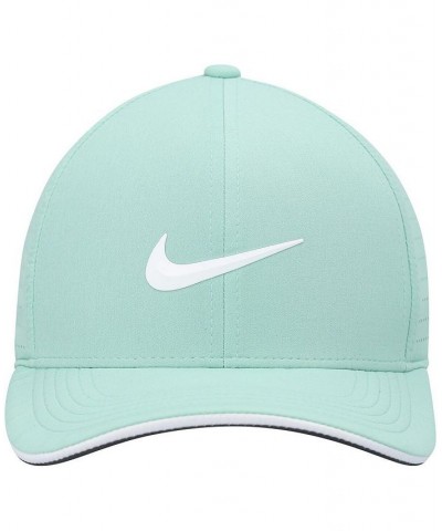 Men's Green Aerobill Classic99 Performance Fitted Hat $26.45 Hats