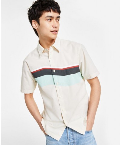 Men's Woven Richmond Shirt White $27.50 Shirts