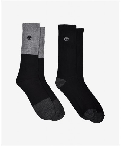 Men's Colorblock Crew Socks, Pack of 2 $13.31 Socks