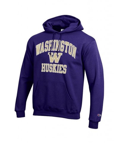 Men's Purple Washington Huskies High Motor Pullover Hoodie $37.09 Sweatshirt