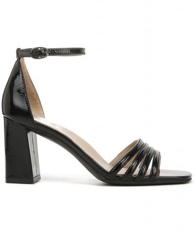 Thena Ankle Strap Sandals Black $58.05 Shoes