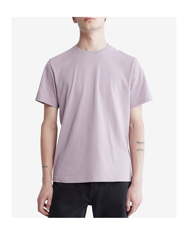 Men's Smooth Cotton Solid Crewneck T-Shirt PD10 $27.72 T-Shirts