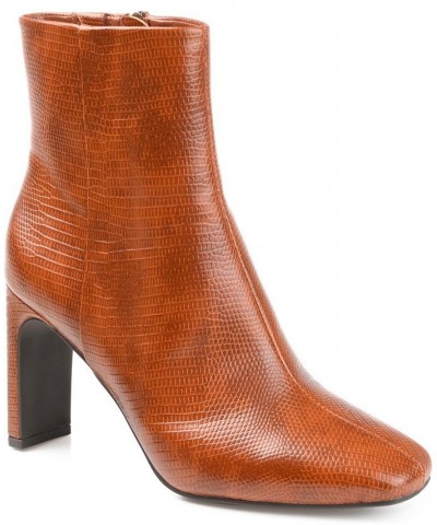 Women's Sarla Textured Bootie PD04 $49.50 Shoes