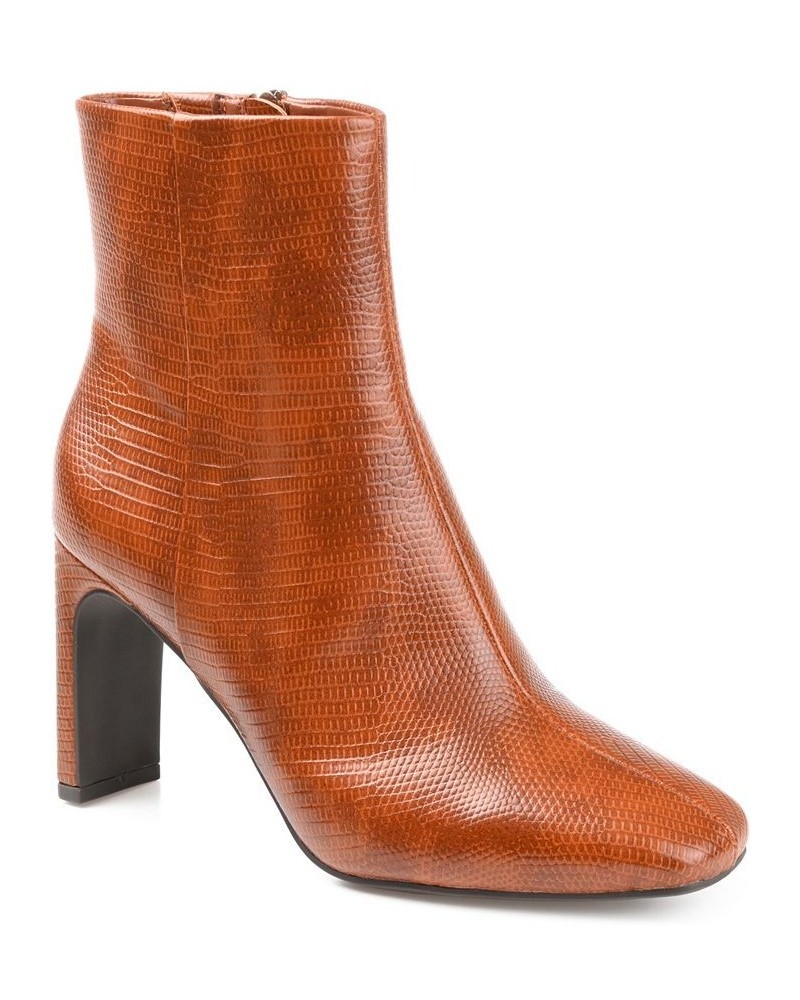 Women's Sarla Textured Bootie PD04 $49.50 Shoes