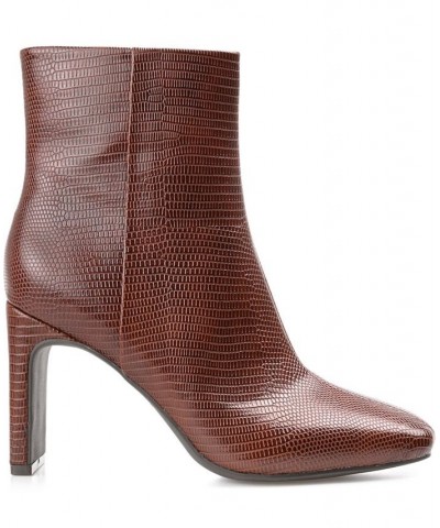 Women's Sarla Textured Bootie PD04 $49.50 Shoes