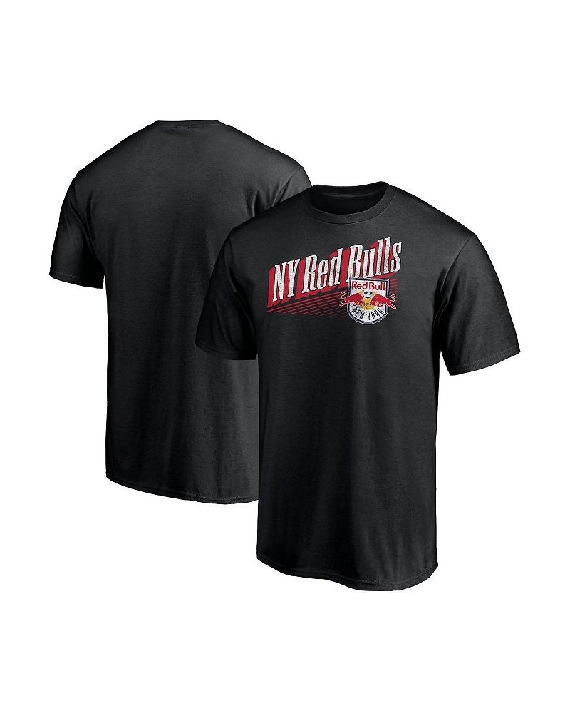 Men's Black New York Red Bulls Winning Streak T-shirt $15.75 T-Shirts