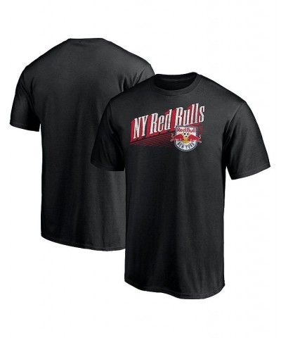 Men's Black New York Red Bulls Winning Streak T-shirt $15.75 T-Shirts