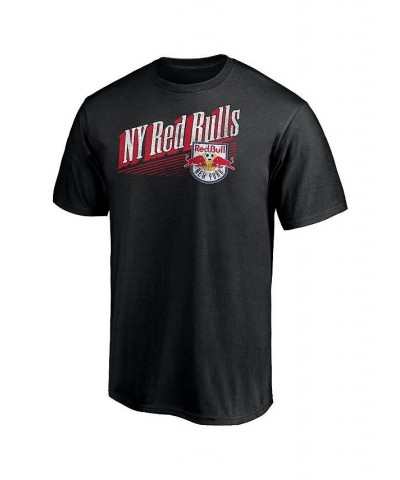 Men's Black New York Red Bulls Winning Streak T-shirt $15.75 T-Shirts