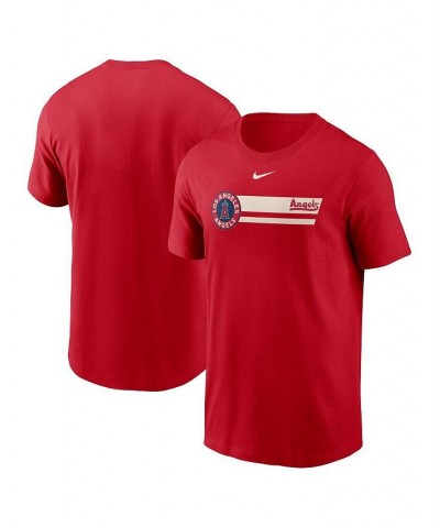 Men's Red Los Angeles Angels 2022 City Connect Graphic T-shirt $20.25 T-Shirts