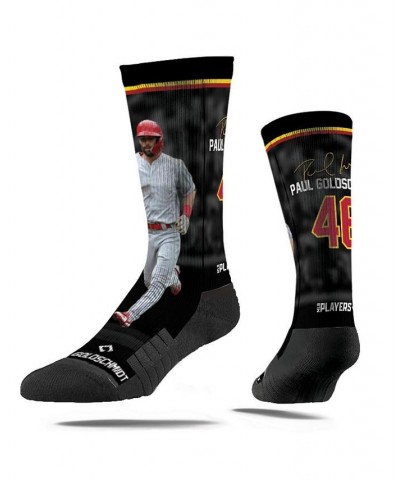 Men's and Women's Paul Goldschmidt St. Louis Cardinals Walk Off Premium Full Sub Crew Socks $13.12 Socks