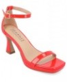 Women's Jeanne Platform Heel Red $46.00 Shoes